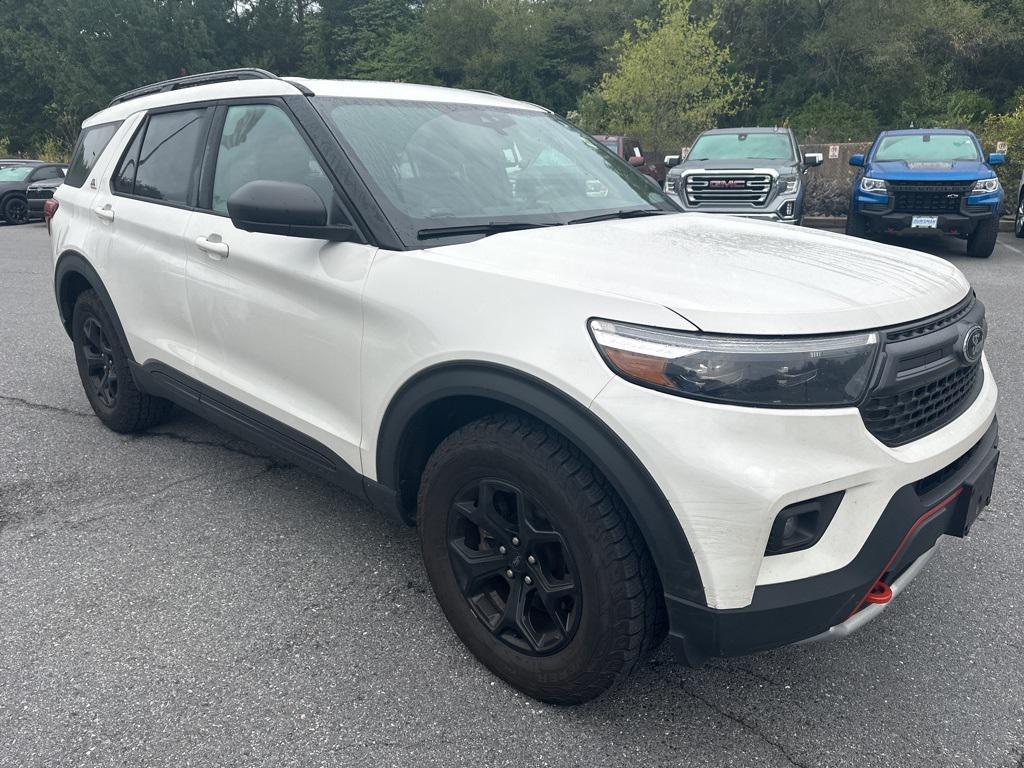 used 2021 Ford Explorer car, priced at $26,100
