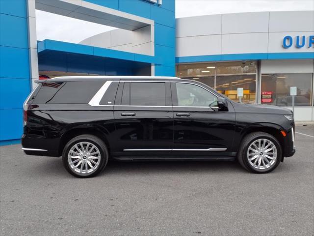 used 2023 Cadillac Escalade ESV car, priced at $75,560