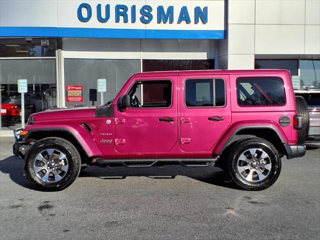 used 2022 Jeep Wrangler Unlimited car, priced at $30,285