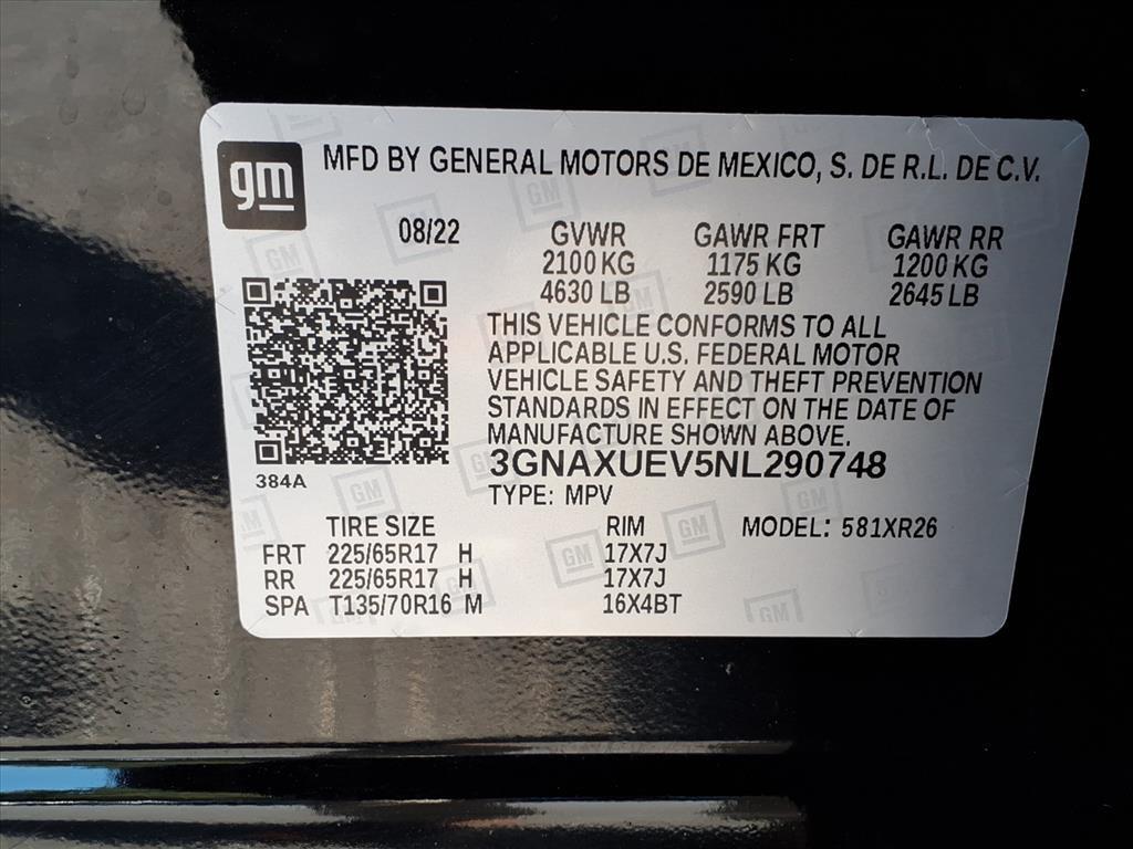used 2022 Chevrolet Equinox car, priced at $21,057