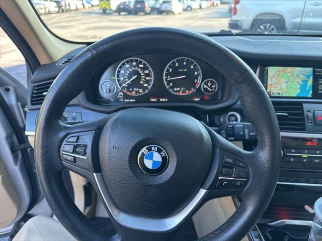 used 2015 BMW X3 car, priced at $14,500