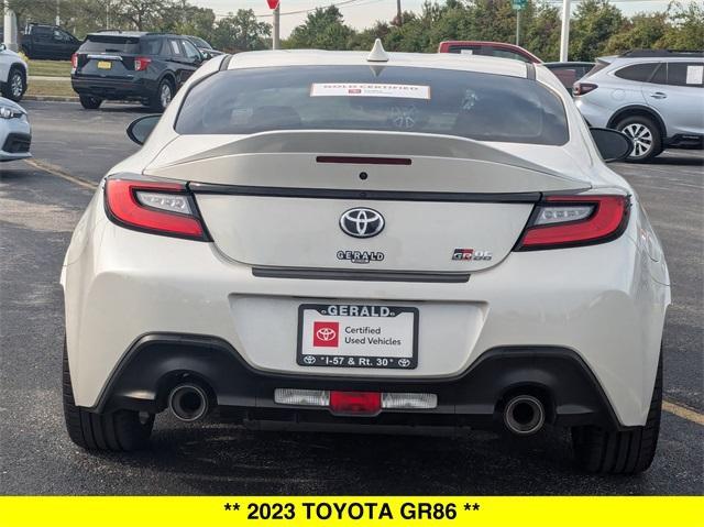 used 2023 Toyota GR86 car, priced at $32,432