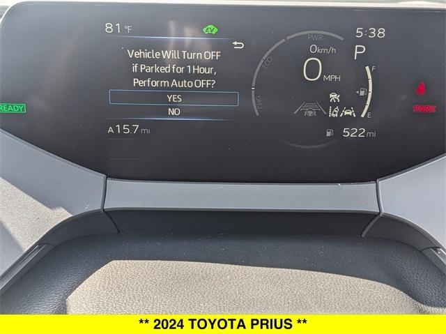 new 2024 Toyota Prius car, priced at $35,654