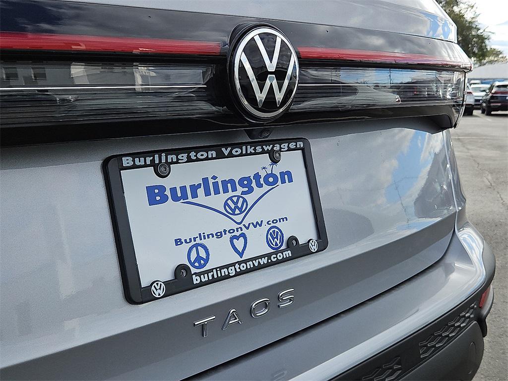 new 2025 Volkswagen Taos car, priced at $27,521