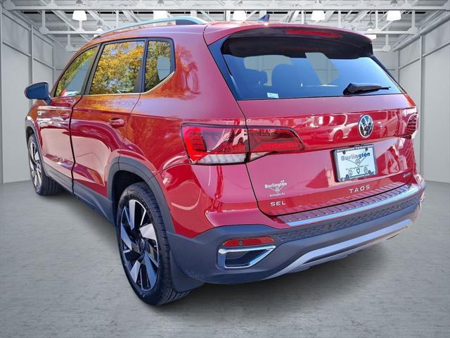 new 2024 Volkswagen Taos car, priced at $36,718