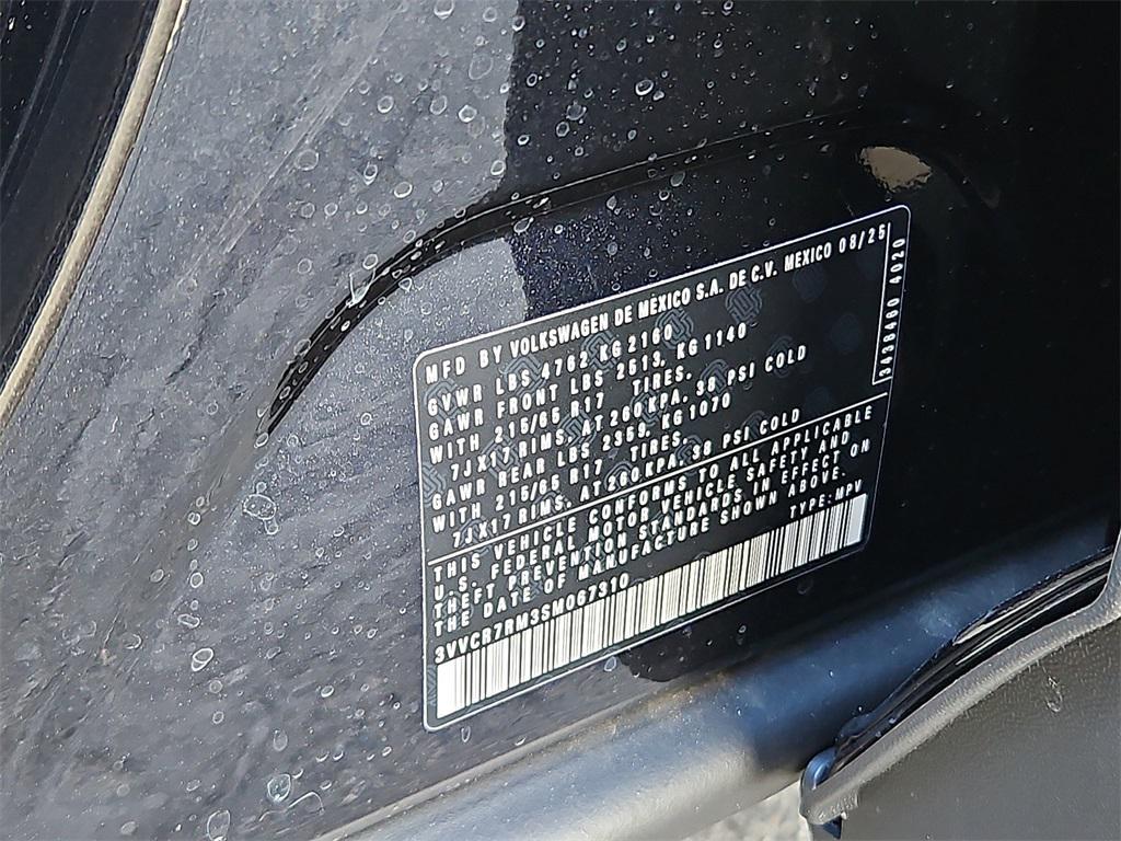 new 2025 Volkswagen Tiguan car, priced at $32,446