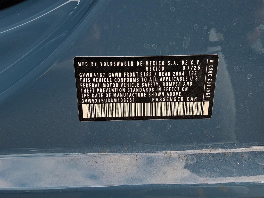 new 2025 Volkswagen Jetta car, priced at $24,773