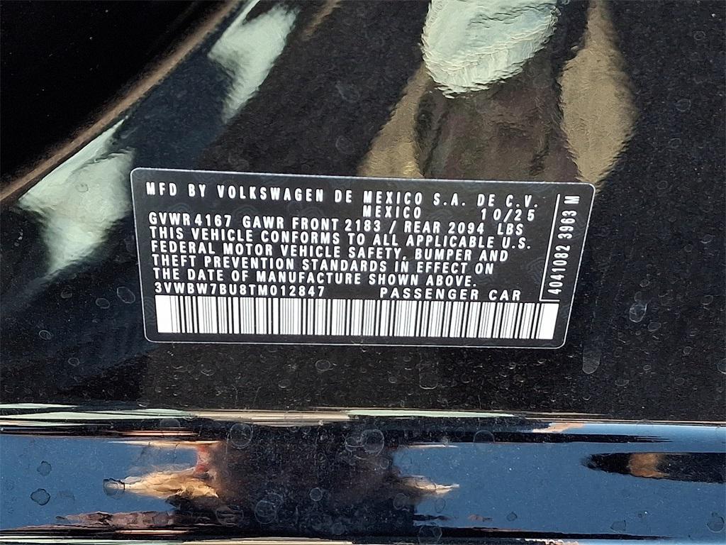 new 2026 Volkswagen Jetta car, priced at $27,669