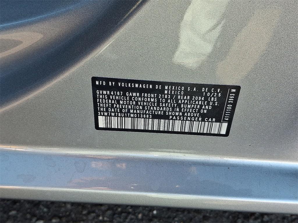 new 2026 Volkswagen Jetta car, priced at $29,724