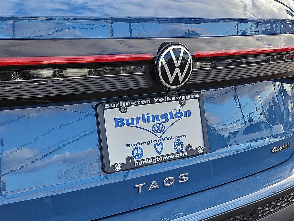 new 2025 Volkswagen Taos car, priced at $33,432
