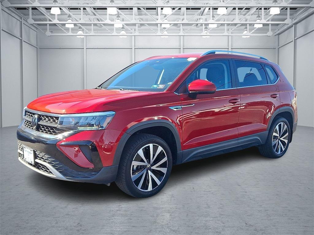 used 2023 Volkswagen Taos car, priced at $21,611