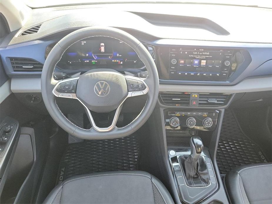 used 2023 Volkswagen Taos car, priced at $25,497
