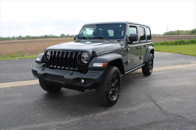 used 2020 Jeep Wrangler Unlimited car, priced at $31,584