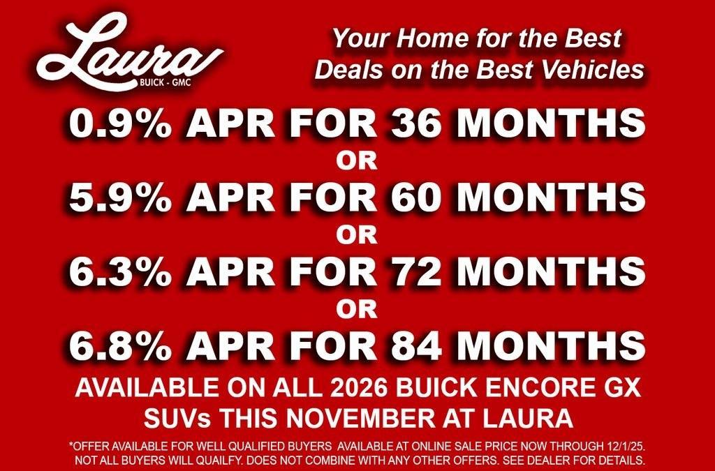 new 2026 Buick Encore GX car, priced at $26,353