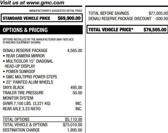used 2024 GMC Sierra 1500 car, priced at $55,995