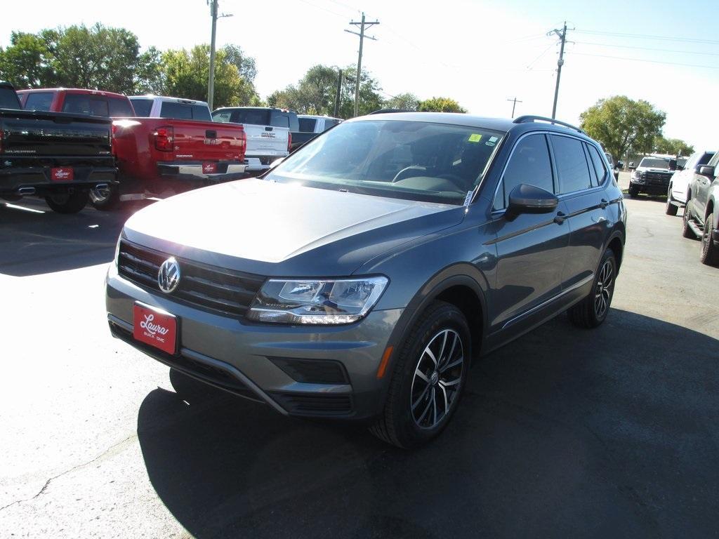 used 2021 Volkswagen Tiguan car, priced at $18,995