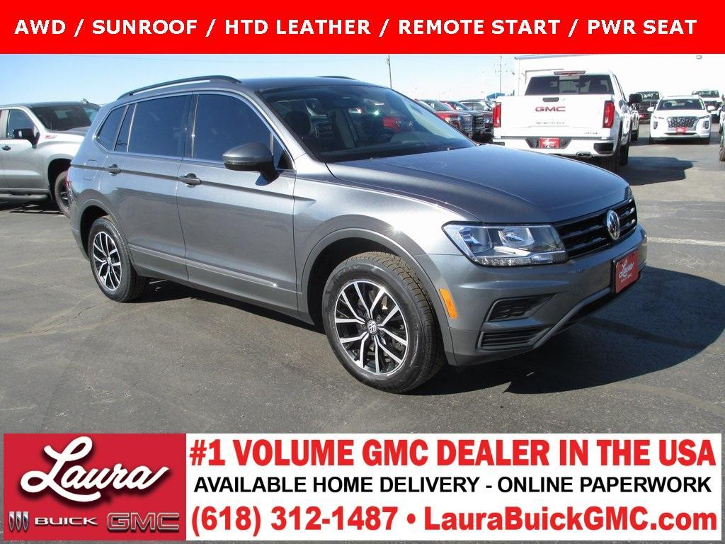 used 2021 Volkswagen Tiguan car, priced at $18,995
