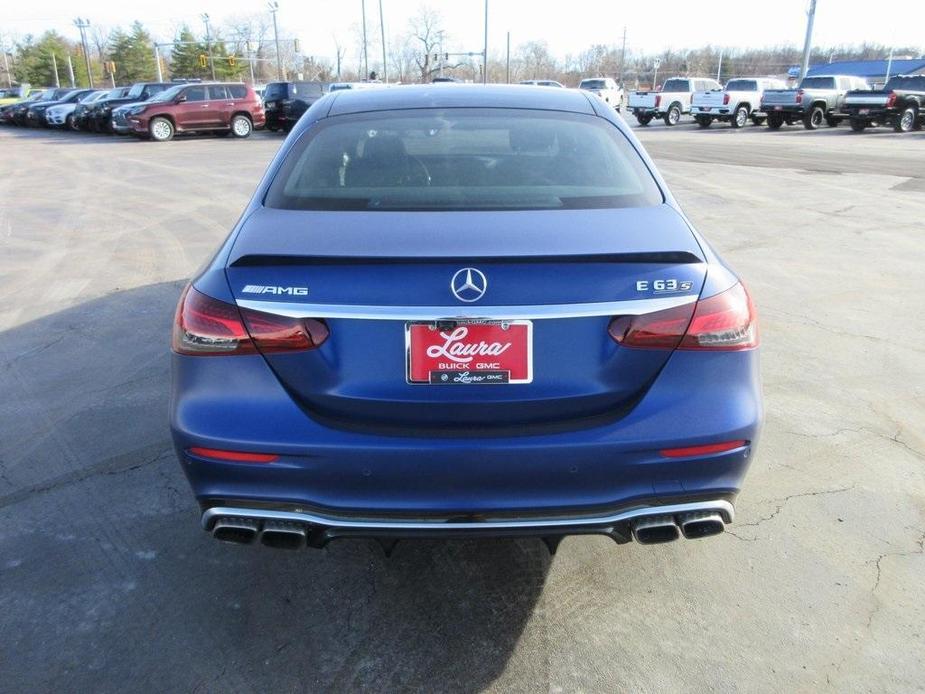 used 2021 Mercedes-Benz AMG E 63 car, priced at $85,995