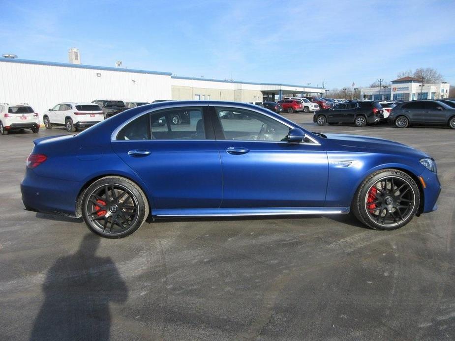 used 2021 Mercedes-Benz AMG E 63 car, priced at $85,995