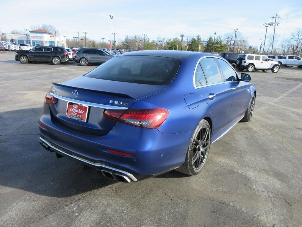 used 2021 Mercedes-Benz AMG E 63 car, priced at $85,995