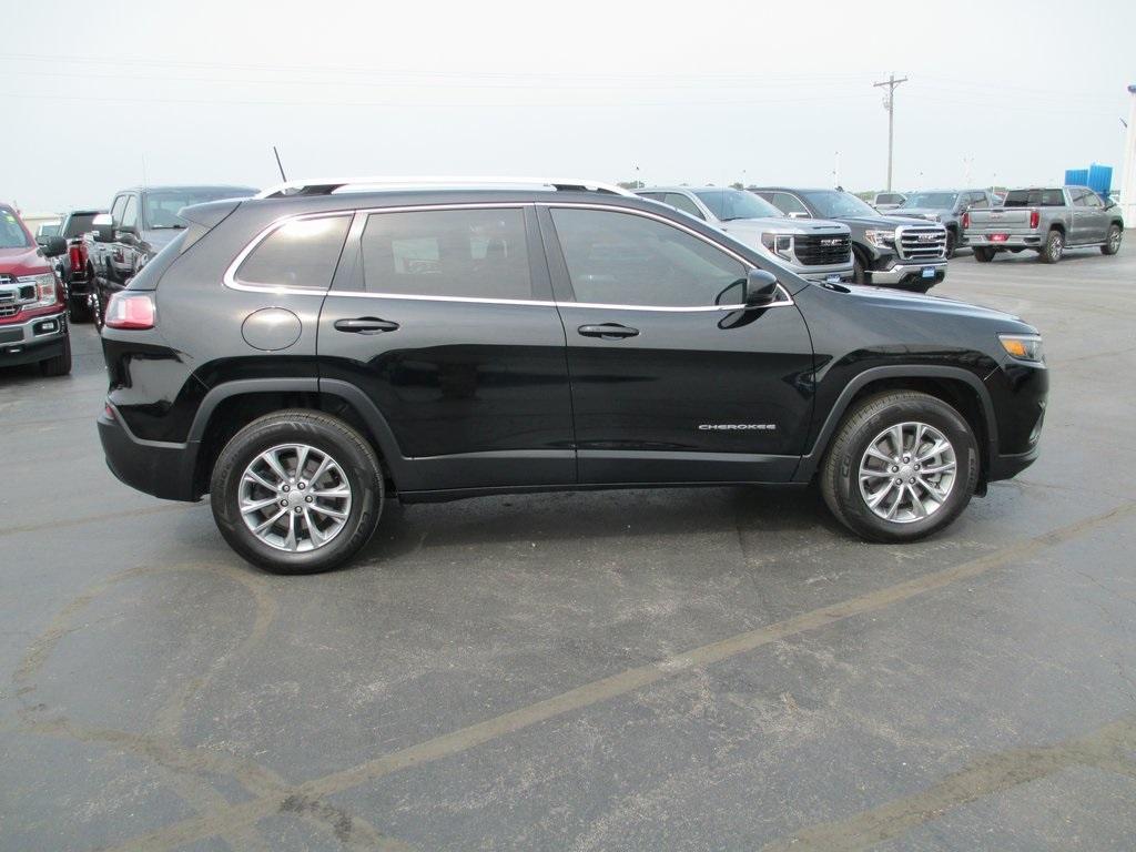 used 2021 Jeep Cherokee car, priced at $18,995
