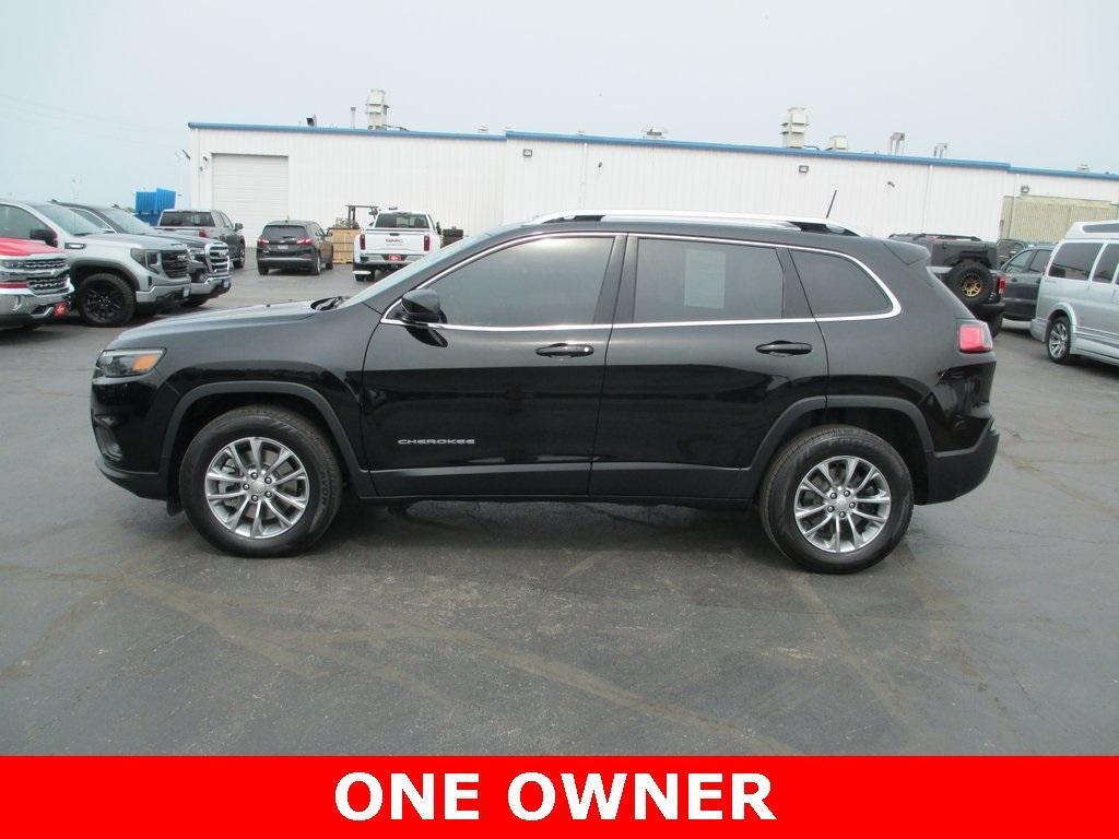 used 2021 Jeep Cherokee car, priced at $18,995