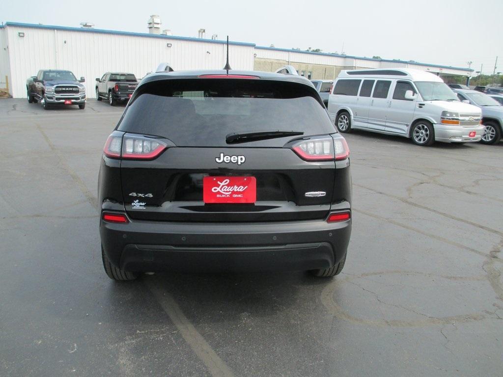 used 2021 Jeep Cherokee car, priced at $18,995