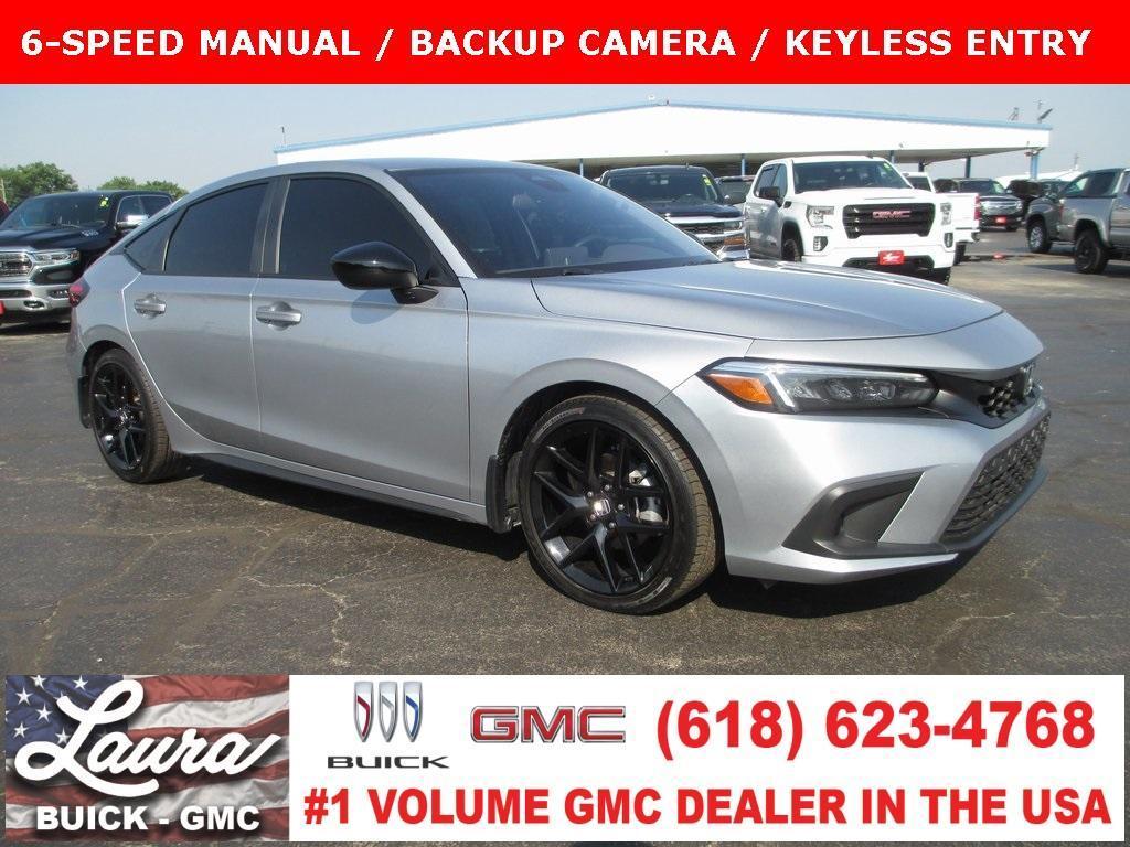 used 2024 Honda Civic car, priced at $24,995