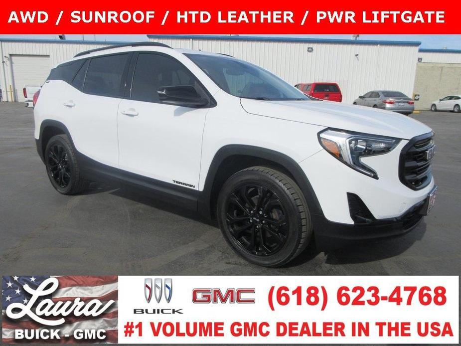 used 2021 GMC Terrain car, priced at $17,495