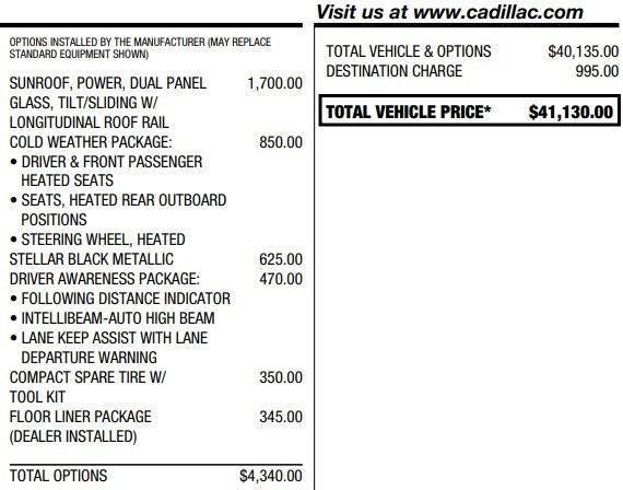 used 2021 Cadillac XT4 car, priced at $21,995