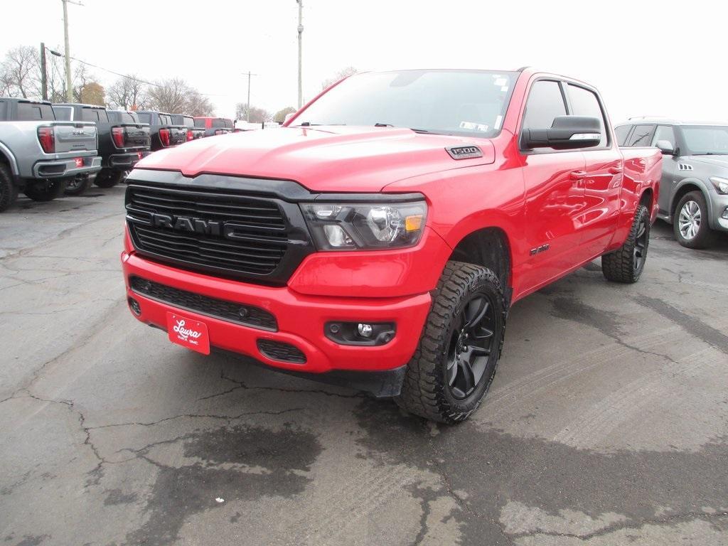 used 2021 Ram 1500 car, priced at $33,495