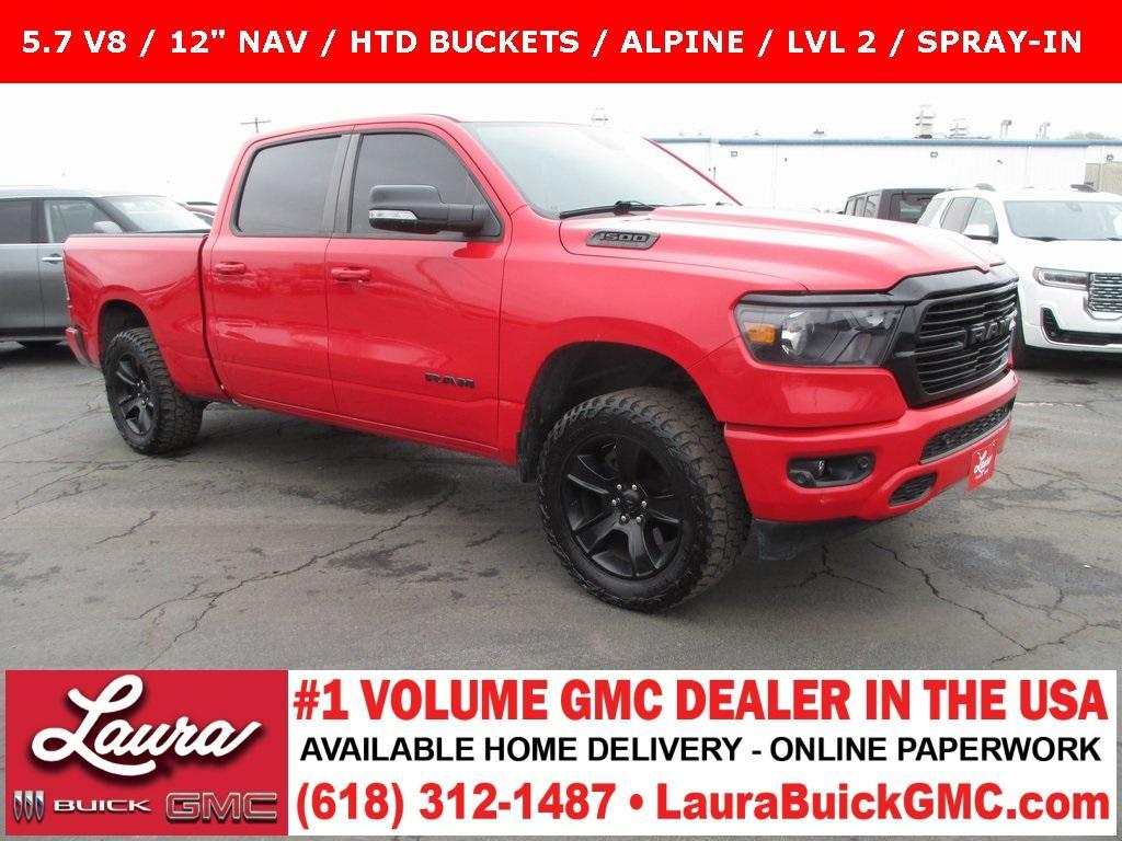 used 2021 Ram 1500 car, priced at $33,495