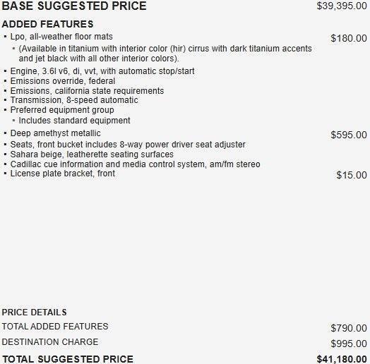 used 2017 Cadillac XT5 car, priced at $15,995