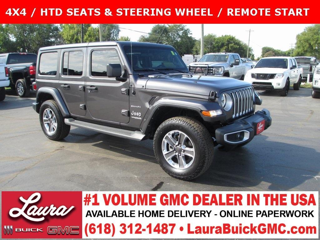 used 2021 Jeep Wrangler Unlimited car, priced at $27,995