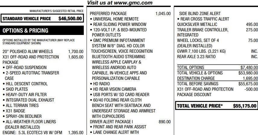 used 2021 GMC Sierra 1500 car, priced at $29,995