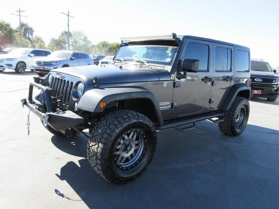 used 2017 Jeep Wrangler Unlimited car, priced at $22,995