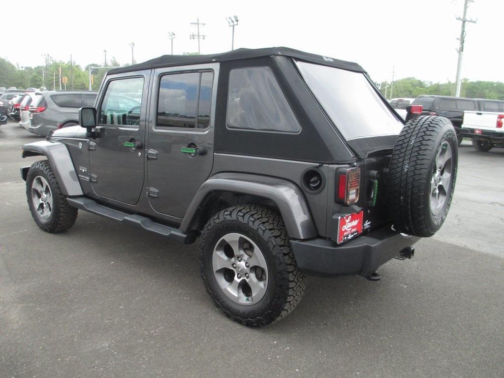 used 2018 Jeep Wrangler JK Unlimited car, priced at $19,995