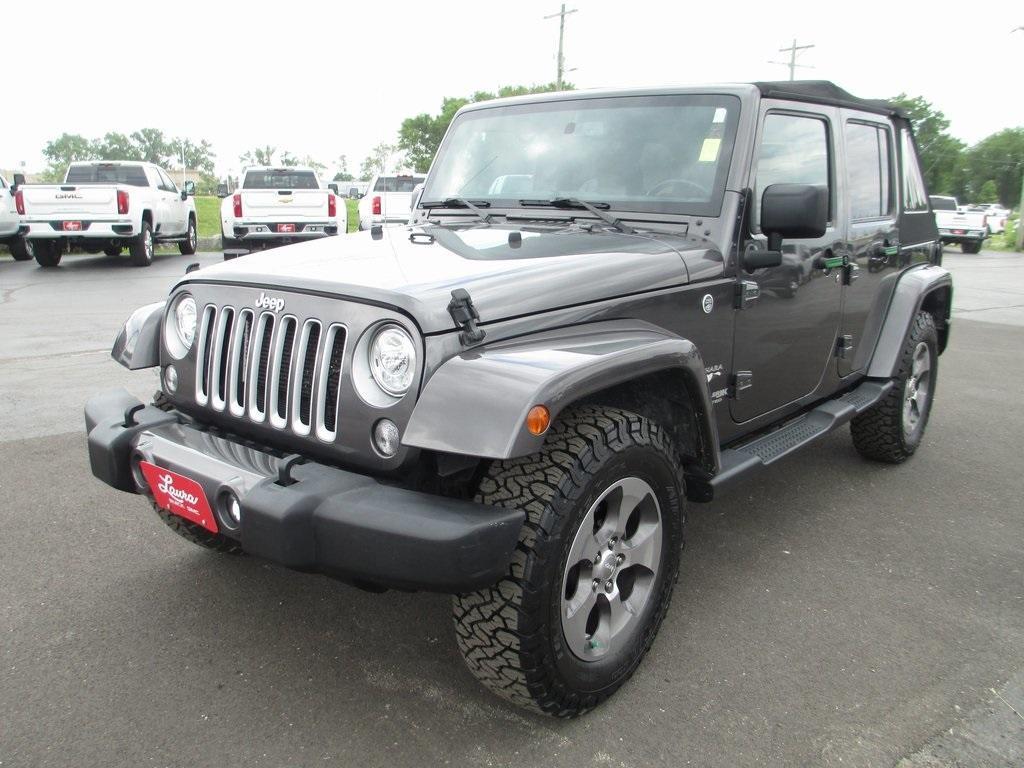 used 2018 Jeep Wrangler JK Unlimited car, priced at $19,995