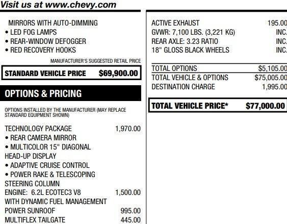 used 2024 Chevrolet Silverado 1500 car, priced at $59,995