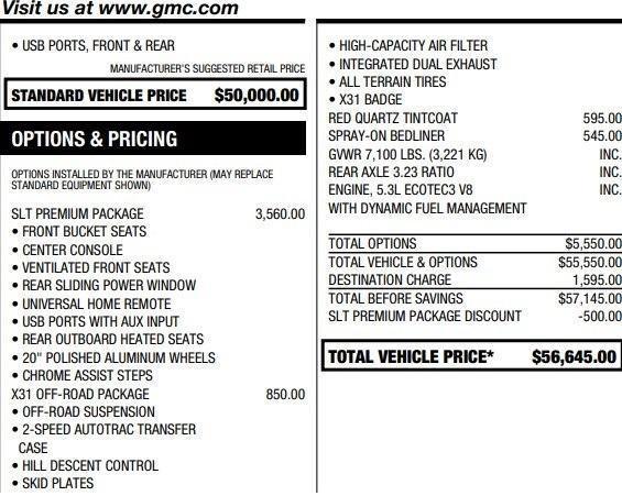 used 2019 GMC Sierra 1500 car, priced at $33,995