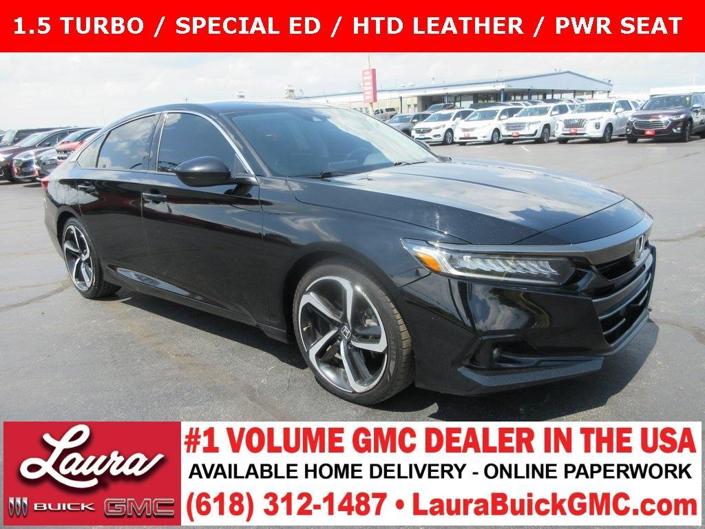 used 2022 Honda Accord car, priced at $19,495
