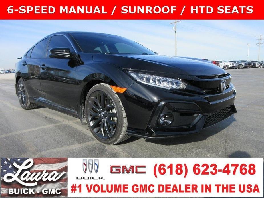 used 2020 Honda Civic Si car, priced at $27,995