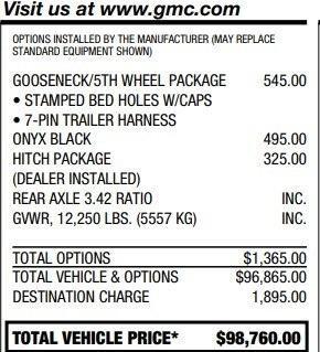used 2024 GMC Sierra 3500 car, priced at $69,995