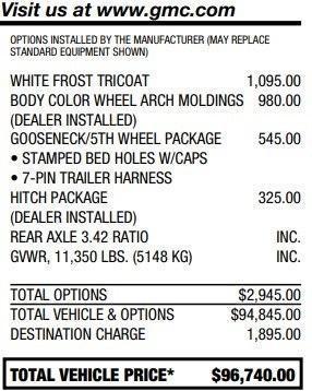 used 2024 GMC Sierra 2500 car, priced at $82,995
