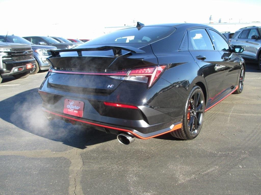 used 2025 Hyundai ELANTRA N car, priced at $33,995
