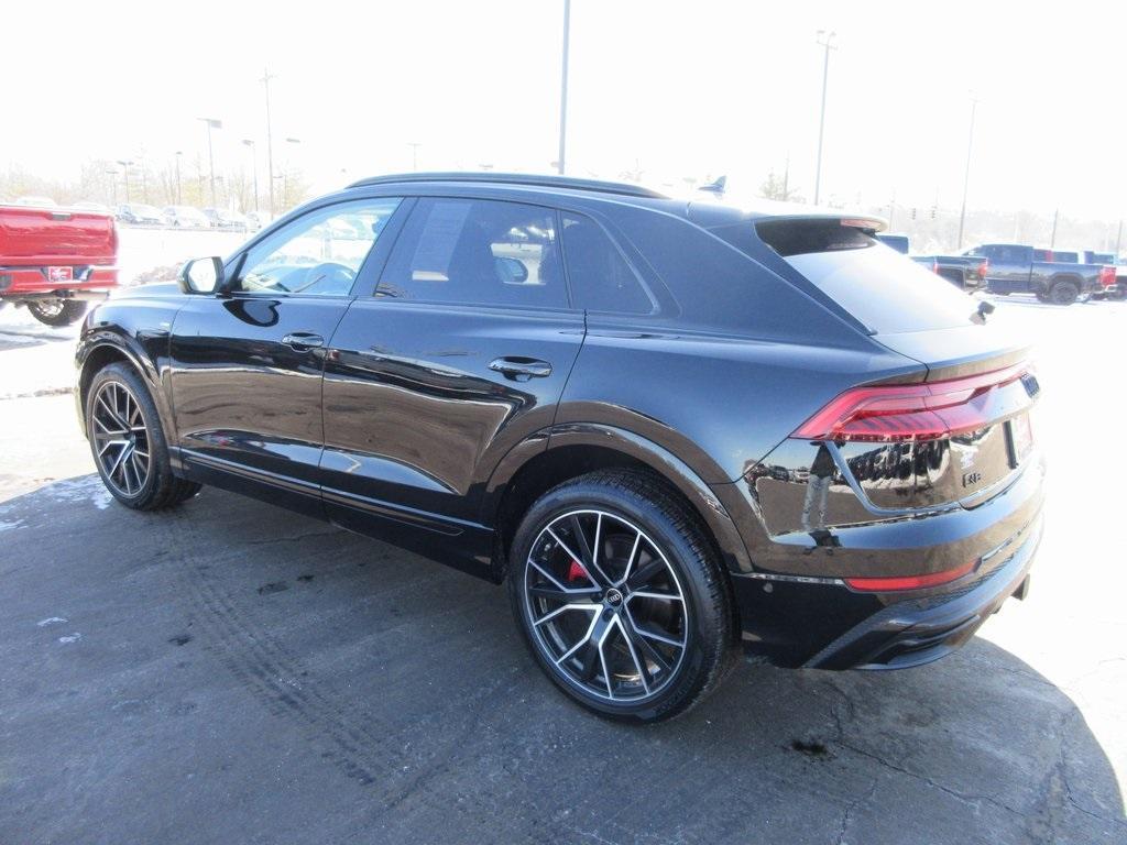 used 2023 Audi Q8 car, priced at $58,995