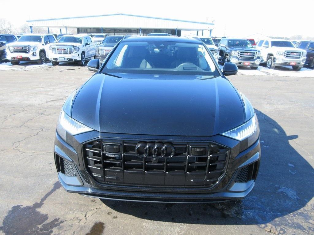 used 2023 Audi Q8 car, priced at $58,995