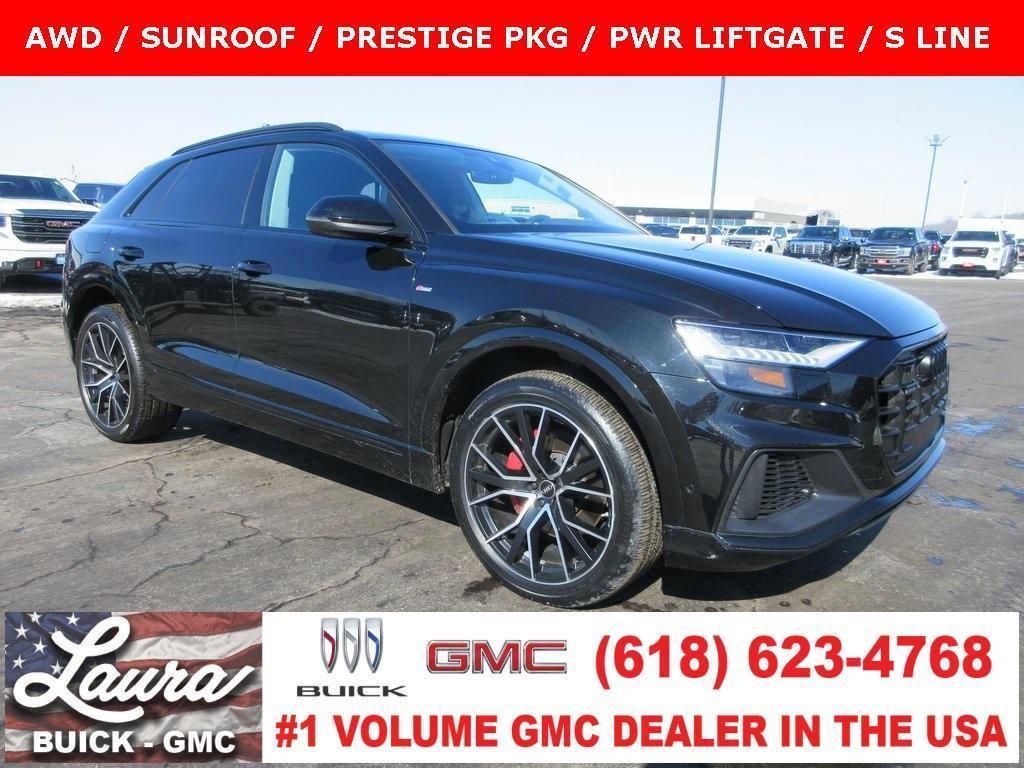 used 2023 Audi Q8 car, priced at $58,995