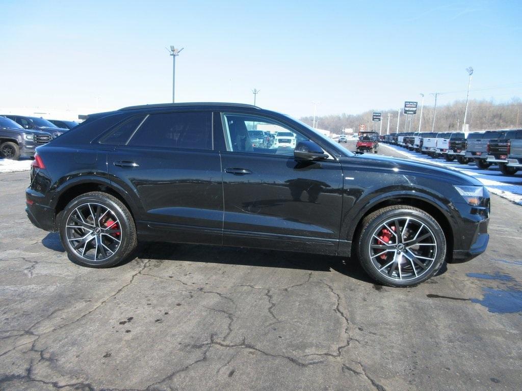 used 2023 Audi Q8 car, priced at $58,995