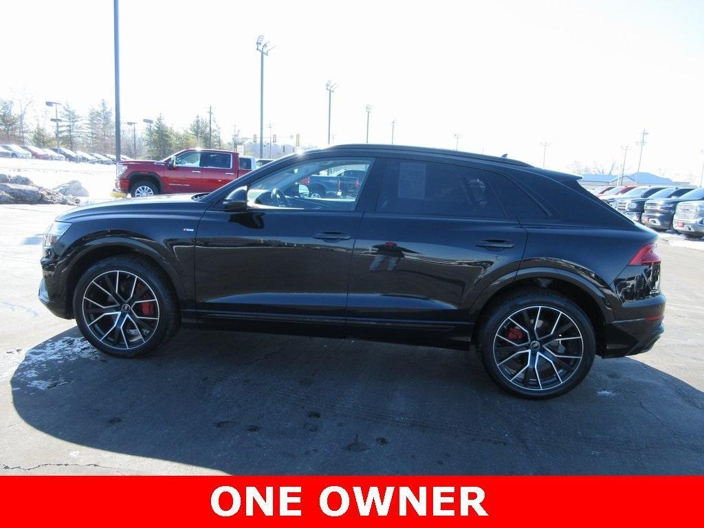 used 2023 Audi Q8 car, priced at $58,995